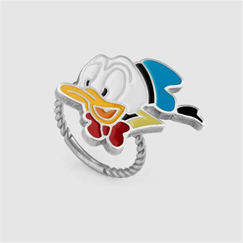 gucci donald duck ring|Disney x Gucci Donald Duck brooch .